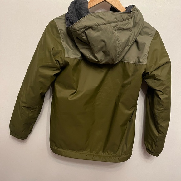 Columbia green jacket with fleece size 10-12yrs - Picture 2 of 3